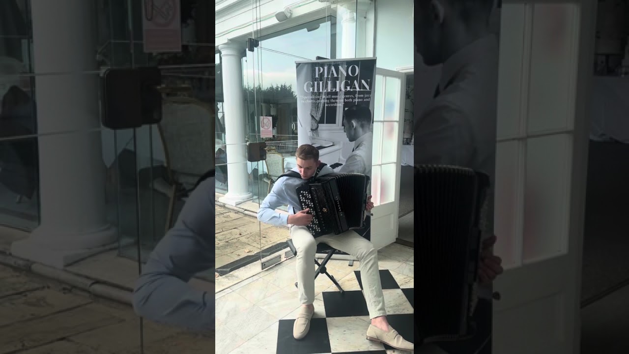 Love me again X Leave a light on, John Newman & Tom walker on accordion | Ciaran Gilligan Cover 