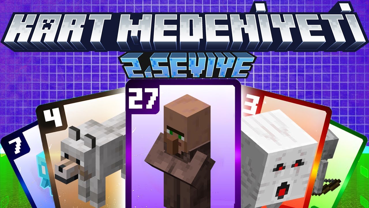 Minecraft ama KART MEDENİYETTİNDE İŞLER GARİPLEŞTİ