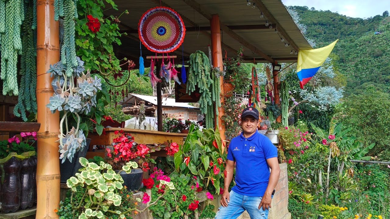 El jardín de Doña luz  .Valle del cauca.