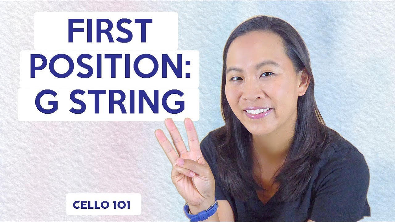 Cello First Position | Notes on the G string