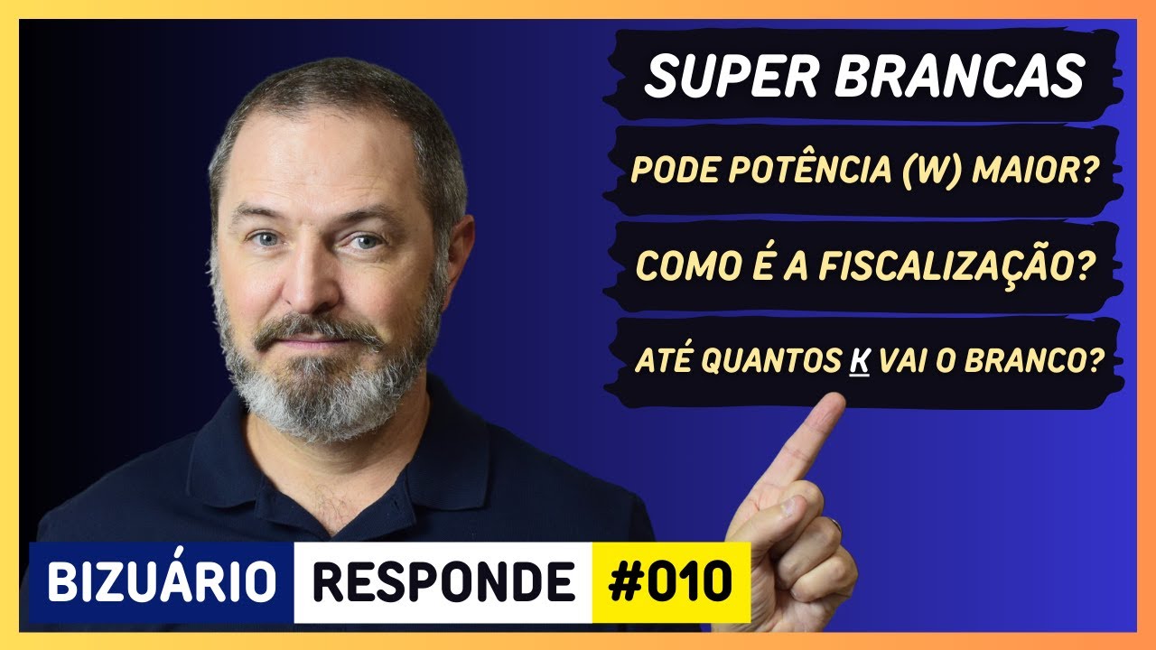 #010 - Halógenas super brancas e uso de lâmpadas mais potentes!