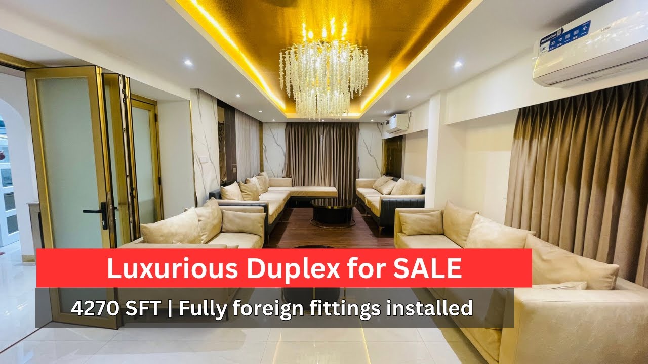 Inside the Most Luxurious 4,270 sqft Duplex in Bashundhara R/A | South Facing Modern Home Sale