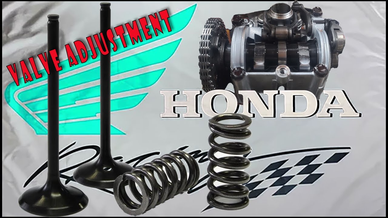 How To Adjust CRF 450 Valves | Stroke Valve Adjustment Guide | Shim Valves 4 Stroke Motor