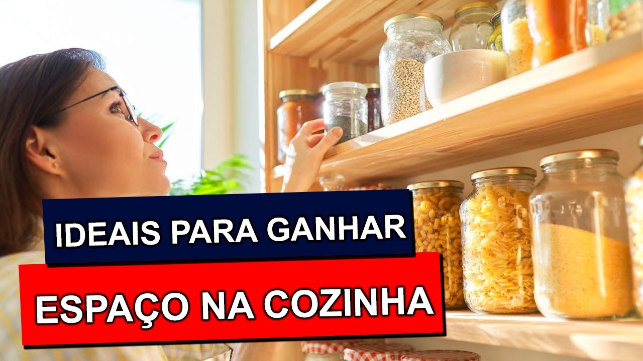 10 dicas incríveis de como como GANHAR ESPAÇO NA COZINHA!