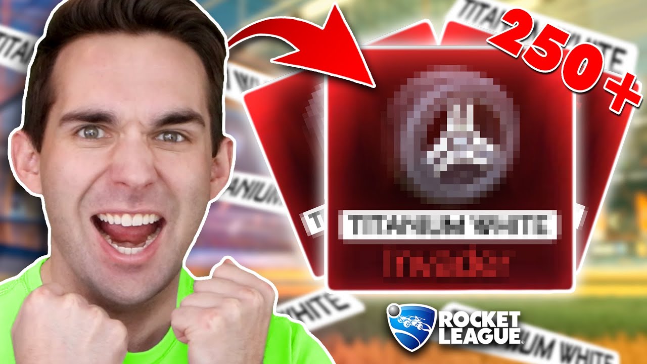 INSANE *TITANIUM WHITE* PAINTED LUCK! (250 RL Drop Opening)