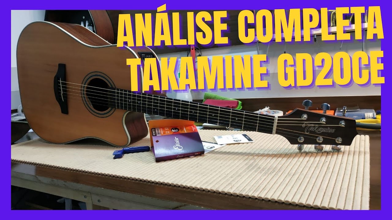 Review Violão Takamine GD20CE | Abaixei as cordas !