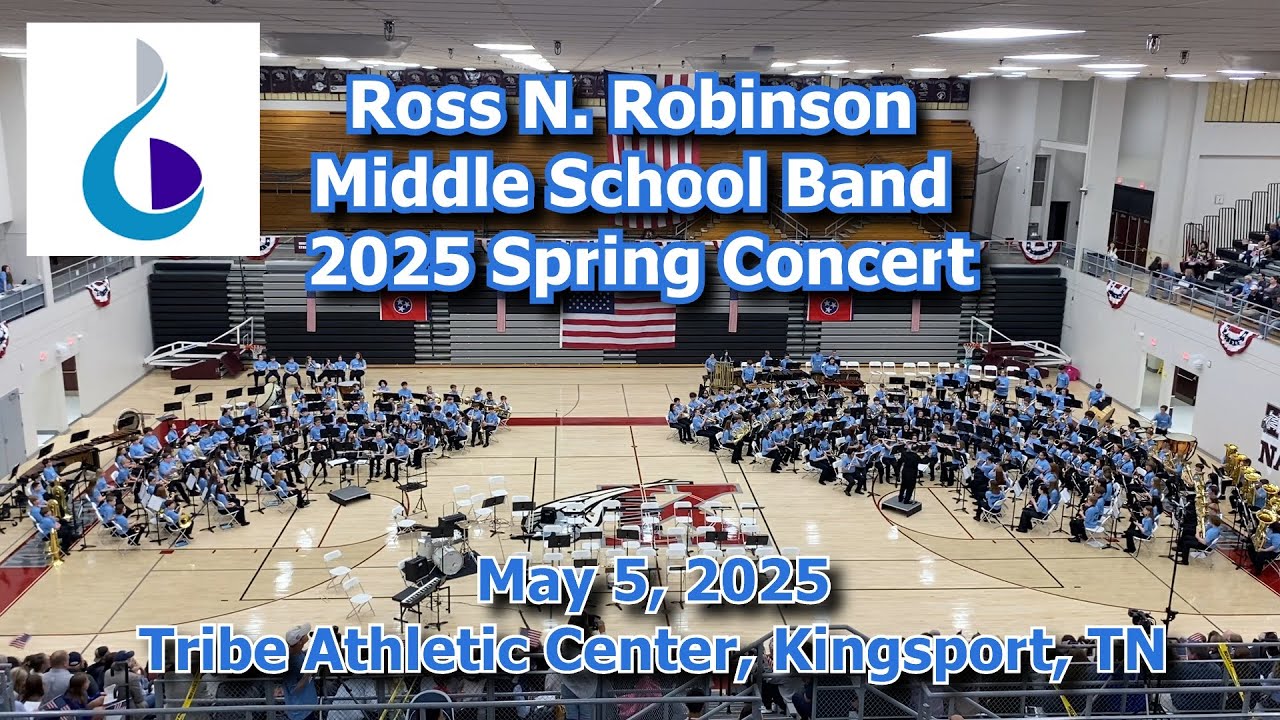 Ross N. Robinson Middle School Band 2025 Spring Concert