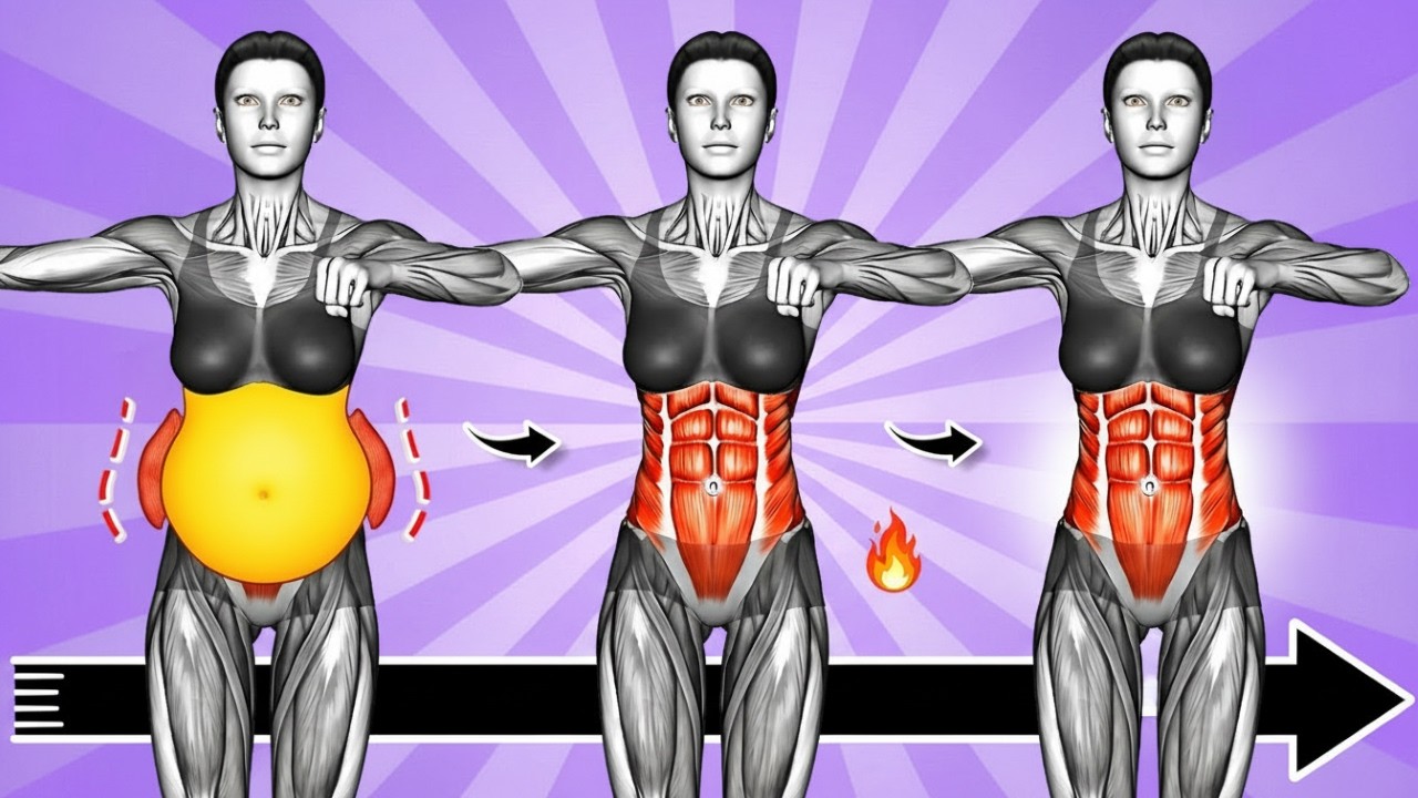 🔥 Transform Your Body in 30 Minutes at Home — Melt Belly Fat & Sculpt a Flat Stomach for Women ✅