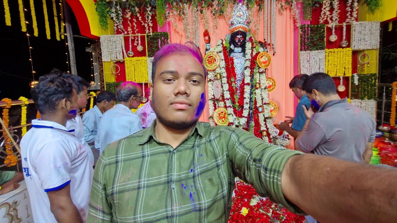 মায়ের পুজো ধুম ধাম করে করা হল 🙏🏻