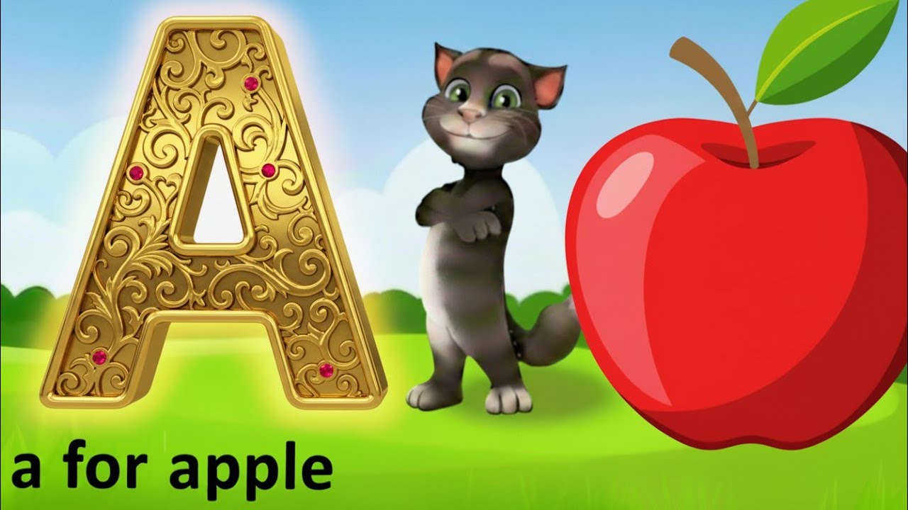 A for apple | अ से अनार | abcd | phonics song | a for apple b for ball c for cat | Learn Abc Video 5