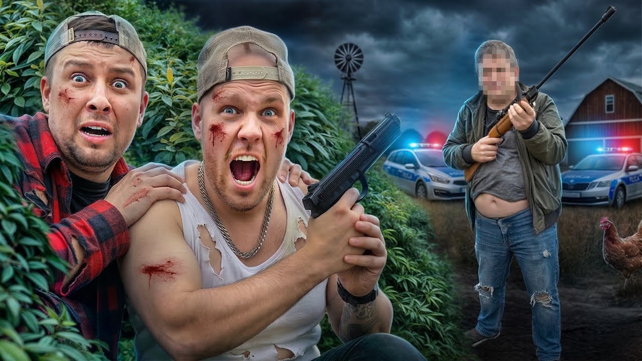 WŁAŚCICIEL FARMY CHCIAŁ NAS POSTRZELIĆ!