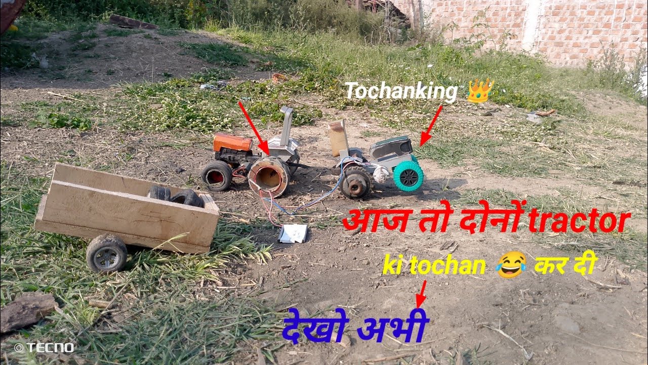 आज तो मजा आगया दोनों tractor ki tochan 😂 video #swraj #joondeer 