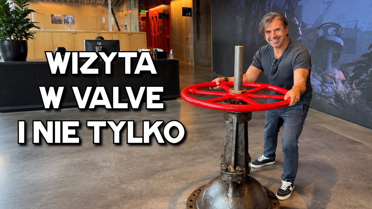 Wizyta w Valve  - Vlog podr&oacute;żny z PAX West #2