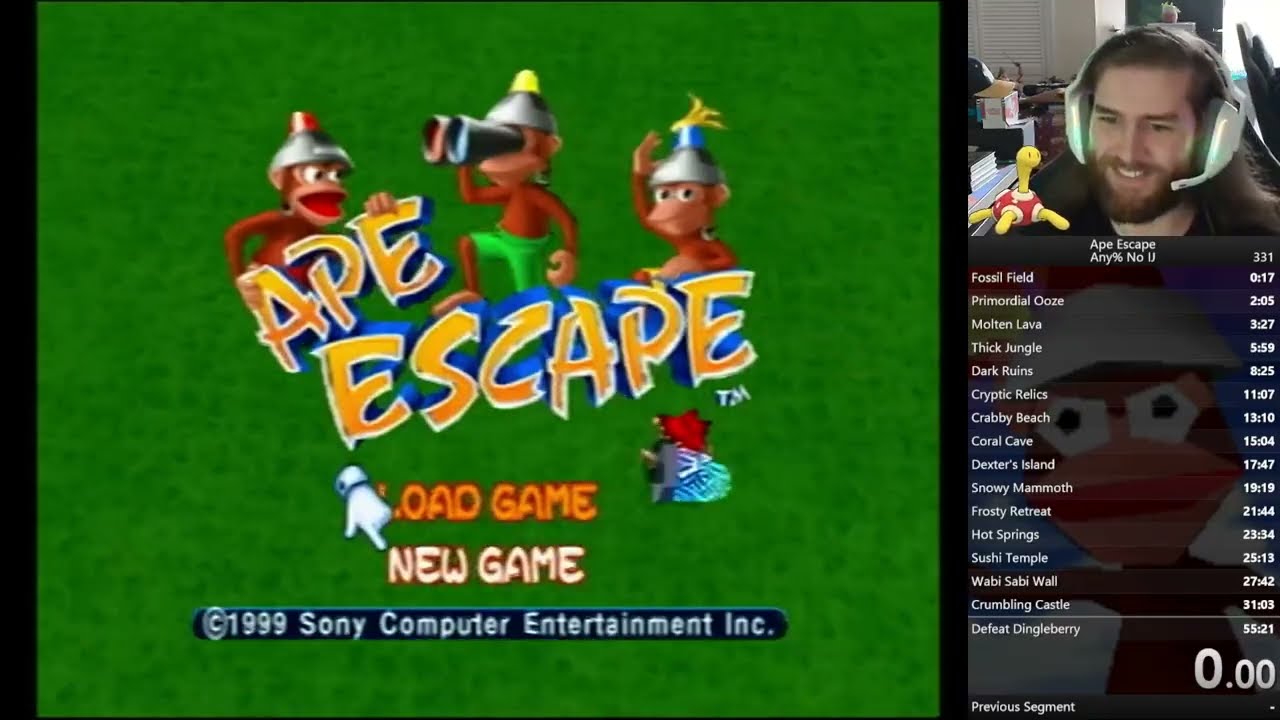 Ape Escape Any% No IJ 54:55