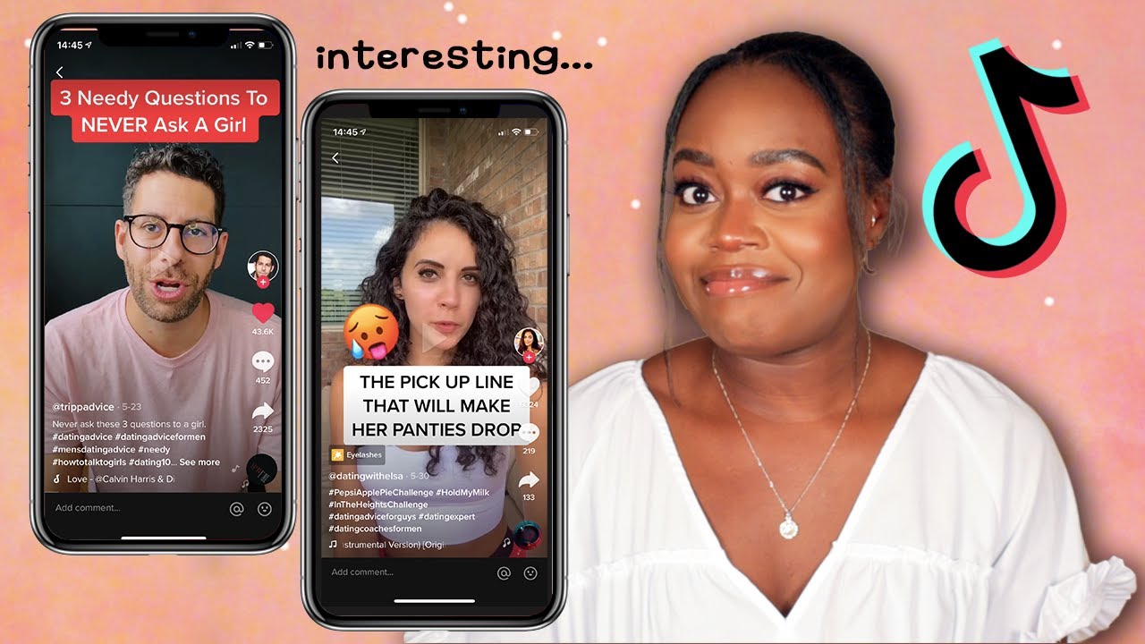So, men’s dating advice on Tiktok is very…interesting