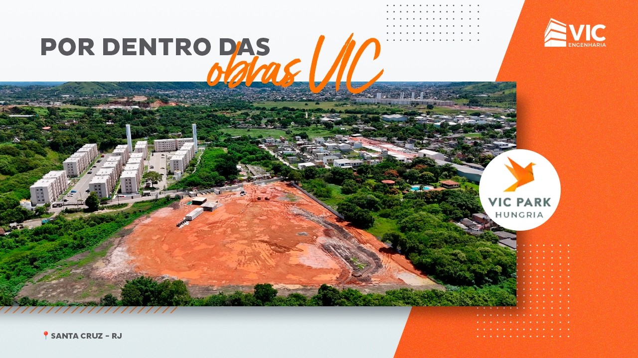 Por Dentro das Obras - VIC Park Hungria - Fevereiro 2026 | Santa Cruz - RIo de Janeiro