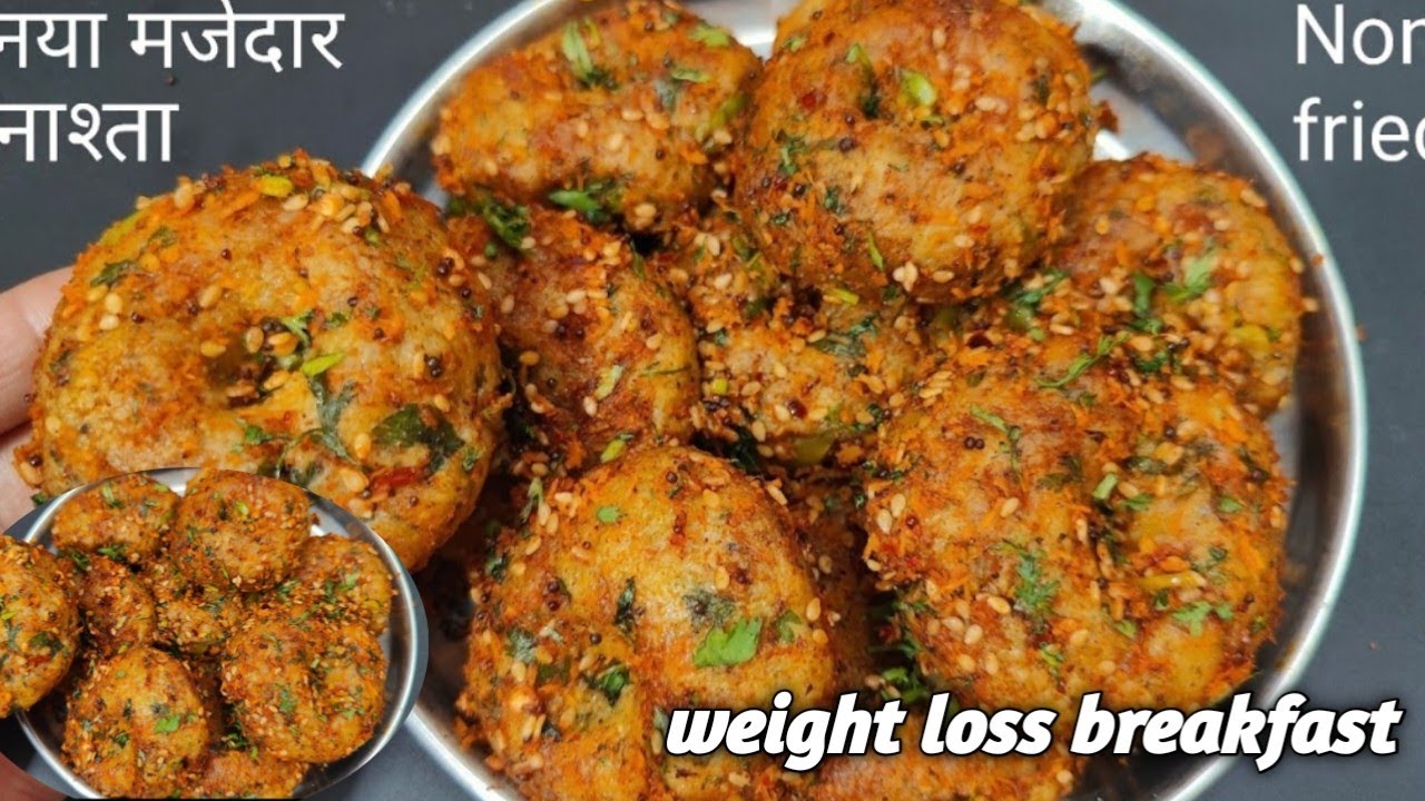 5 minut weight loss recipe for breakfast। Healthy moong dal Vada for weight loss। Diet recipe
