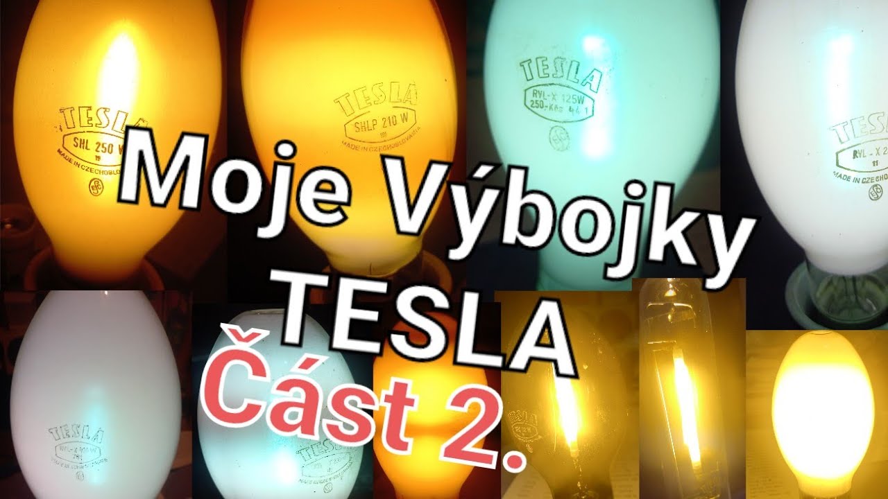 Moje výbojky TESLA, část 2. ,sodíkové výbojky