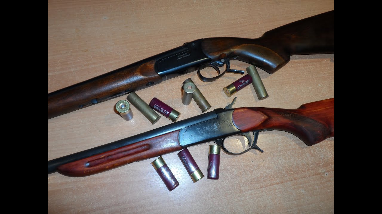 Ружьё МР-18 ( ИЖ -18) VS  ИЖ-17 (ЗКМ). Часть 1. Пальба из одностволок.