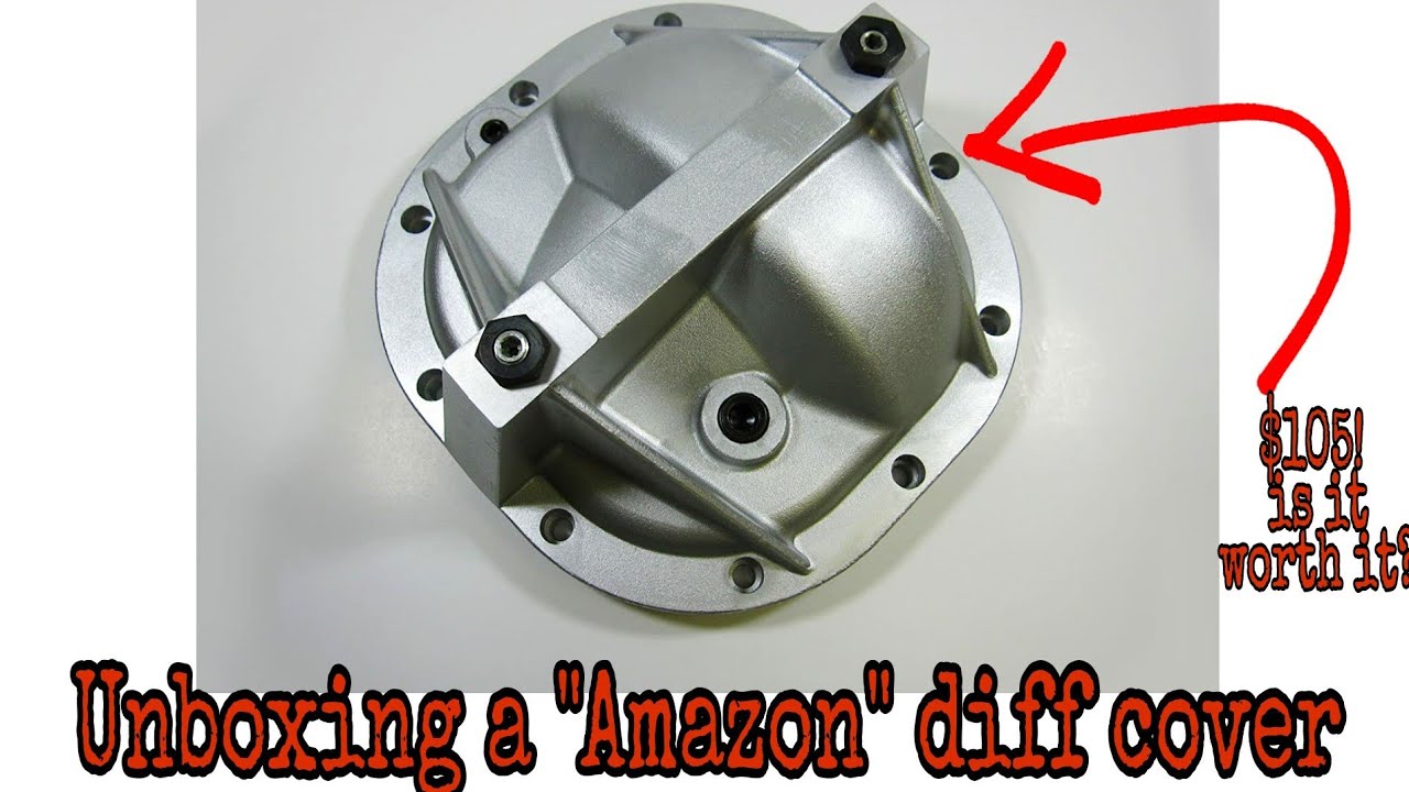 Unboxing a aluminum diff cover from Amazon