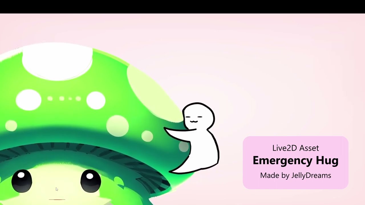 【Live2D Asset】Emergency Hug - Live2D Rigged FREE Asset