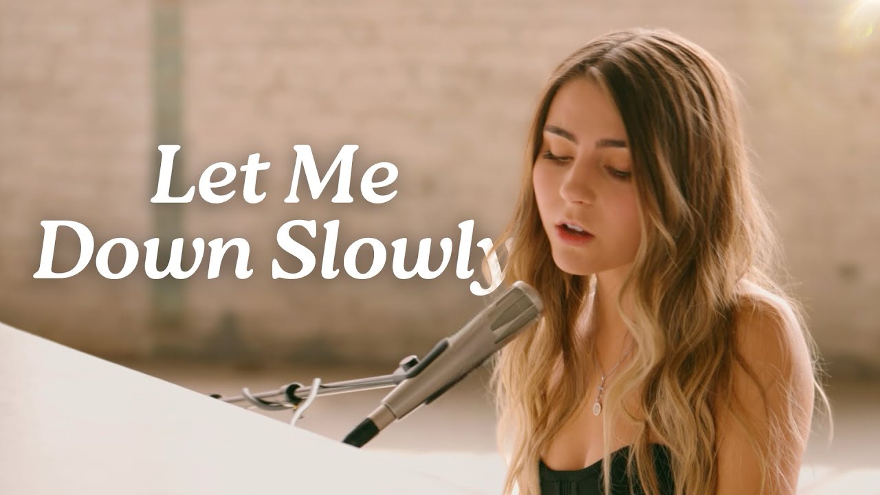 Let Me Down Slowly by Alec Benjamin | acoustic cover by Jada Facer