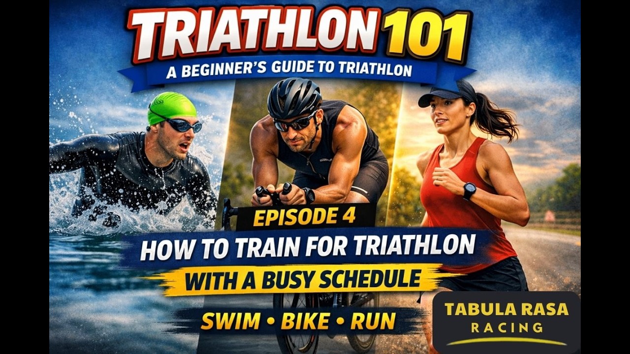 Triathlon 101: A Beginner's Guide to Triathlon - How to Train for Triathlon With a Busy Schedule