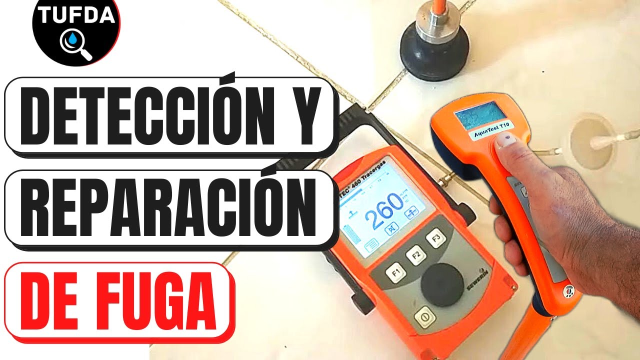 COMO BUSCAR UNA FUGA DE AGUA EN CASA [Gas tracer y geófono]