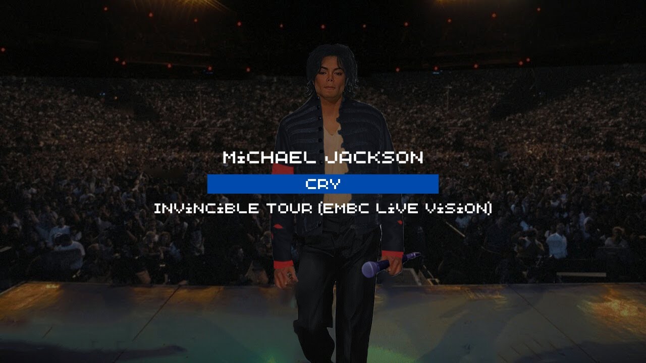 Michael Jackson - Cry - Invincible World Tour (EMBC Live Vision)