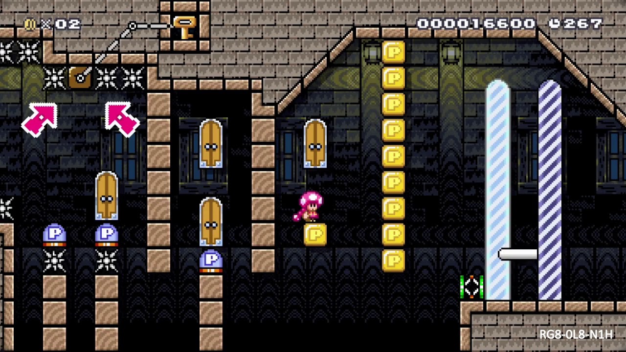 [SMM2[ hrhgln's Haunted Hangout #TS v2 by Pengy