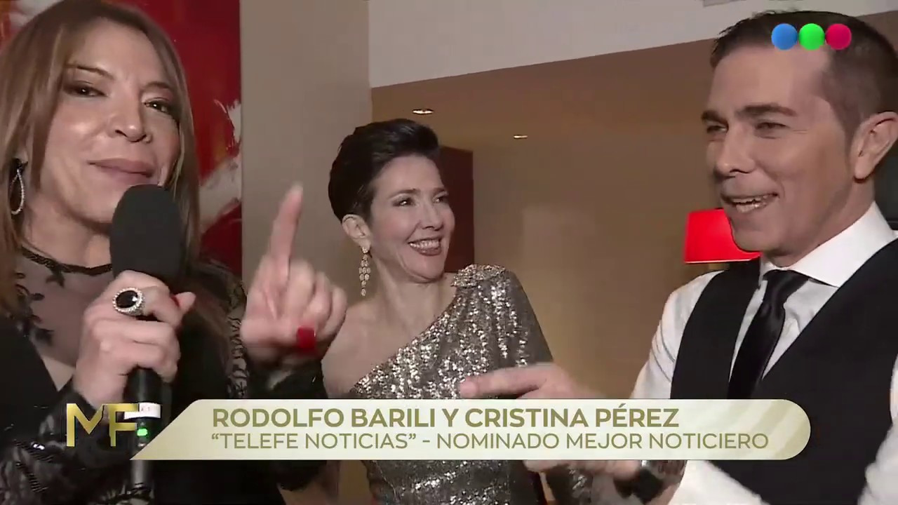 ¡Rodolfo Barili y Cristina Pérez comparten habitación y cama! - Martín Fierro 2019