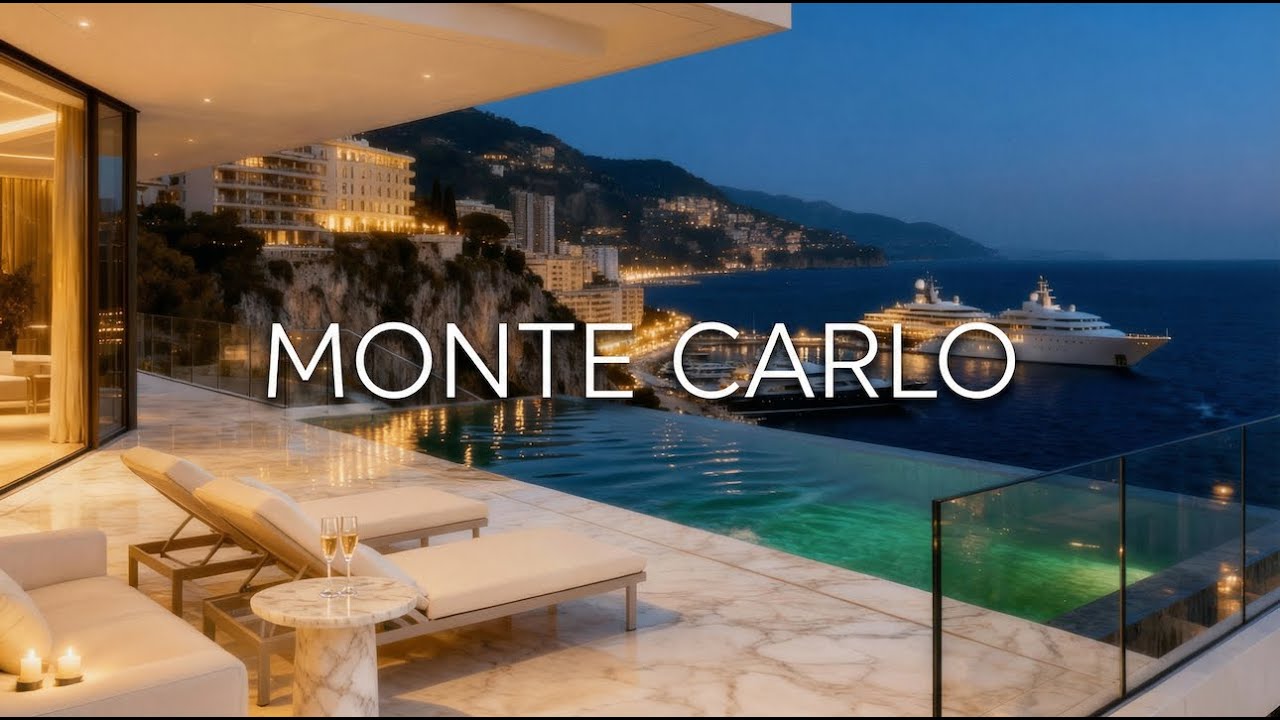 Monte Carlo After Dark | Luxury Deep House & Night Drive Energy