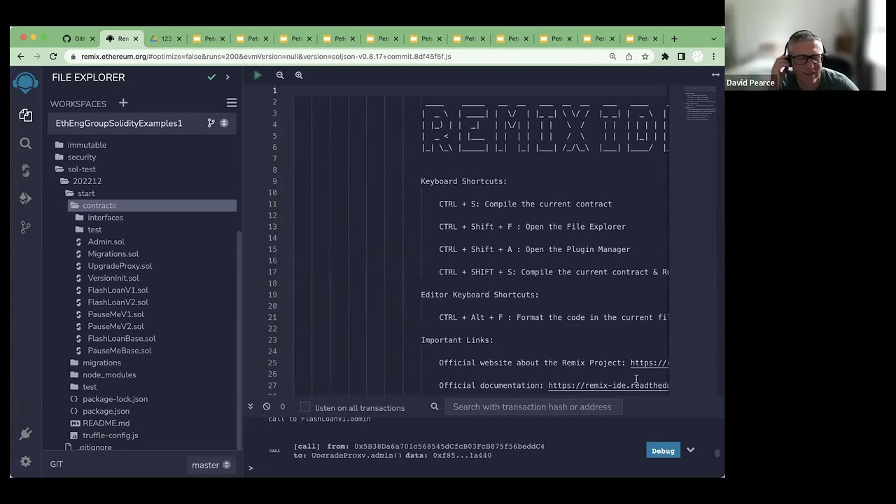 Advanced Solidity Test: Flashloan contract via a Transparent Upgrade Proxy