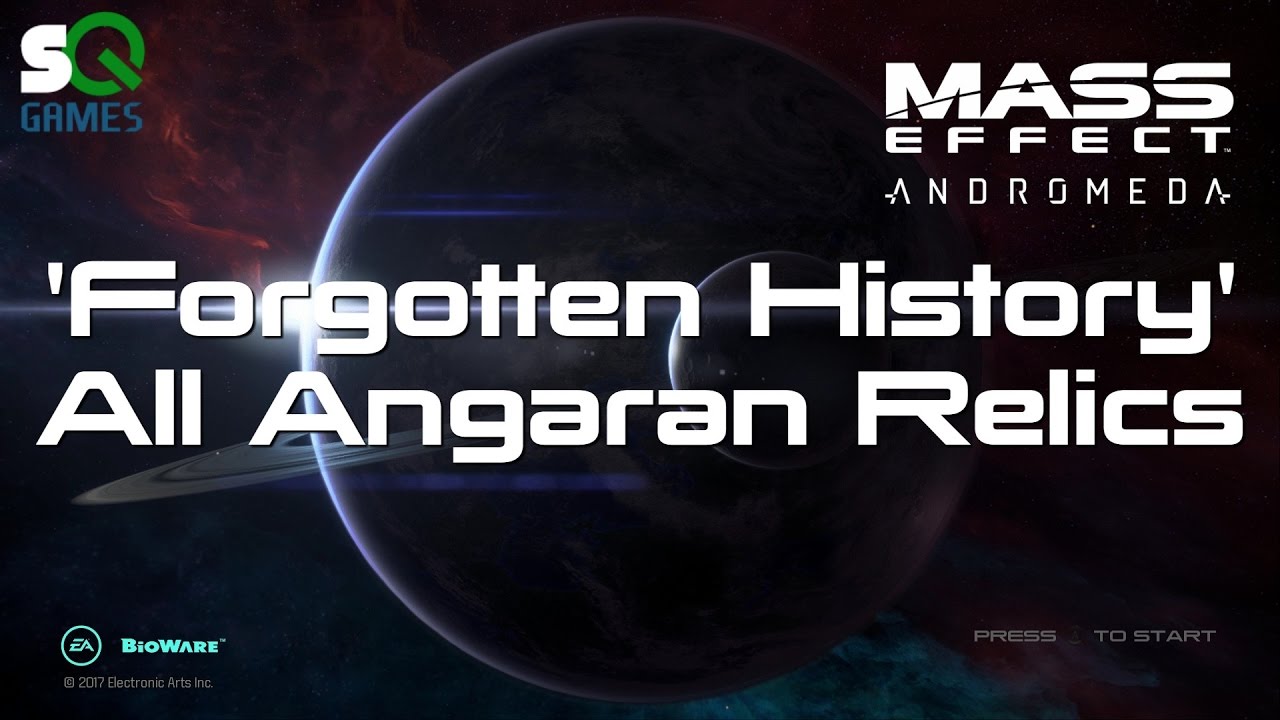 Mass Effect: Andromeda 'Forgotten History' all Angaran Hidden Artifacts
