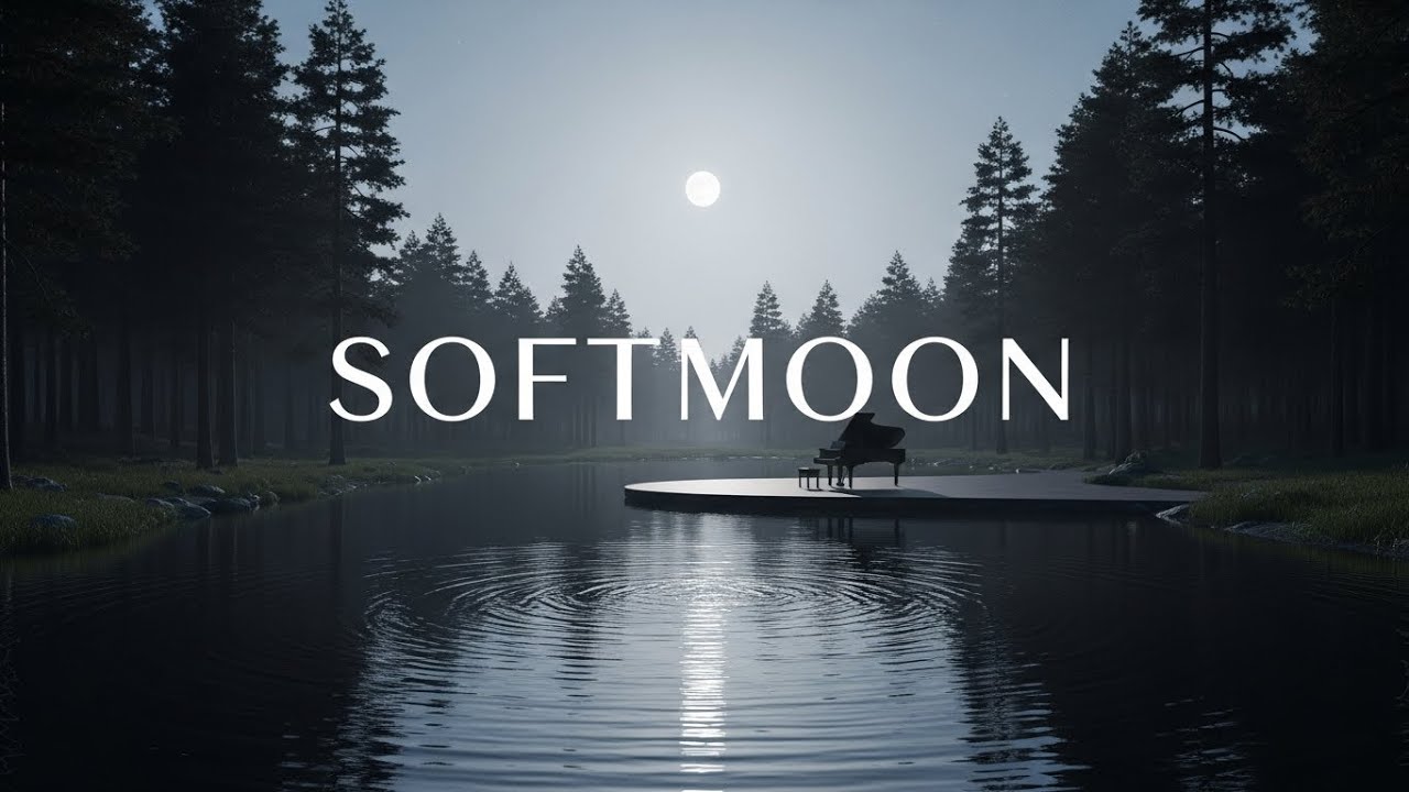 2 Hours Calm Piano for Gentle Focus & Emotional Ease – Softmoon