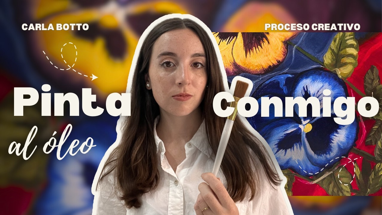 🎨PAINT WITH ME | Pintando al óleo fácil y rápido