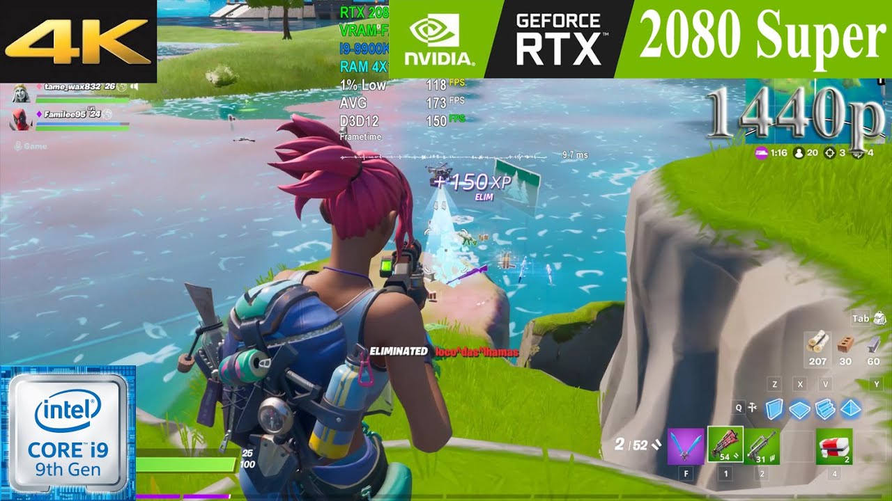 Fortnite: Chapter 2 Season 3 | RTX 2080 Super | 1440p | Epic Settings | FPS Gameplay Benchmark
