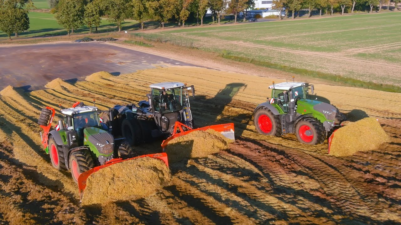Mais 2023 : Engine Sounds & Black Smoke, Fendt Edition | CH Bakumer Agrar | Fendt 1050 | Krone 1180