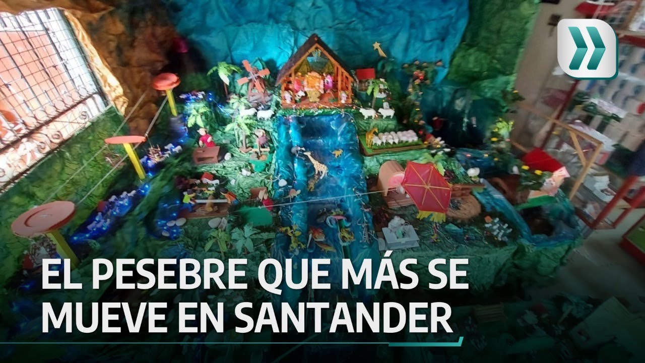 El espectacular pesebre con más movimiento de Santander | Vanguardia
