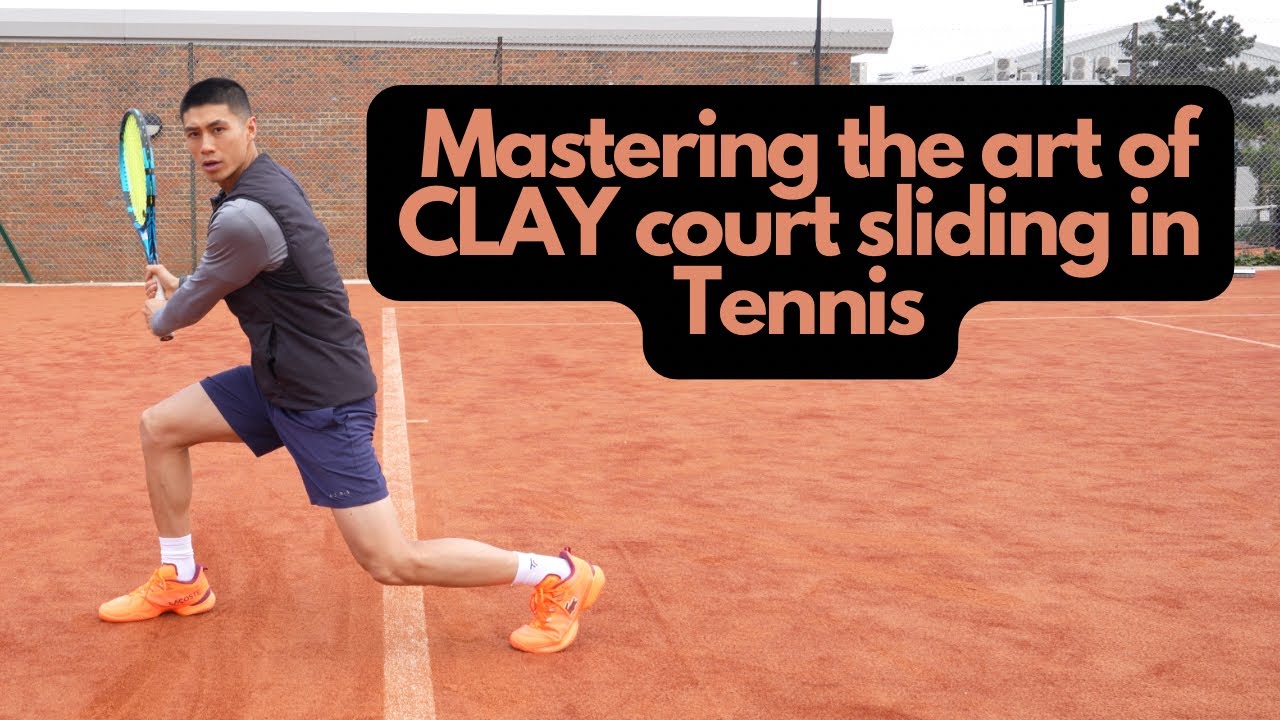 Learn how to slide on clay #tennis