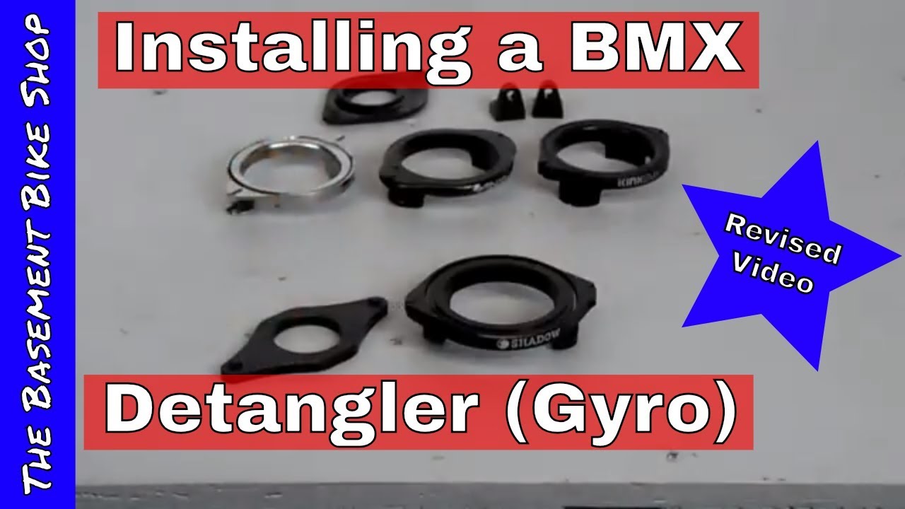 Установка BMX Detangler Gyro — Kink Myriad install — шаг за шагом