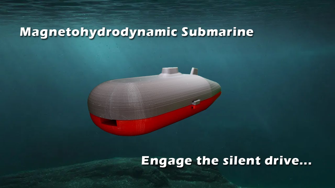 Magnet Powered Submarine - The Hunt for Red October IRL!