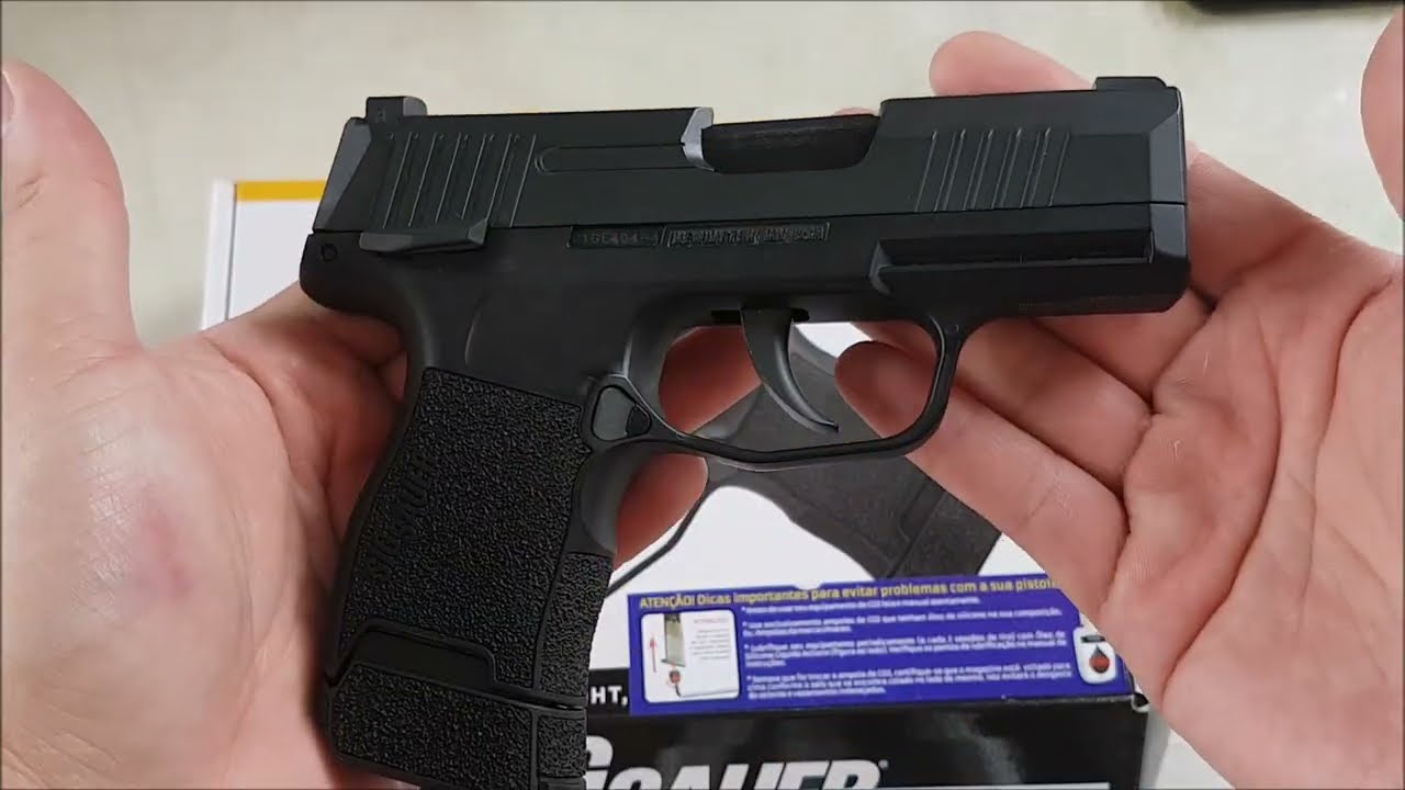Airgun - Sig Sauer P365 Co2 4,5mm - E&G Comércio