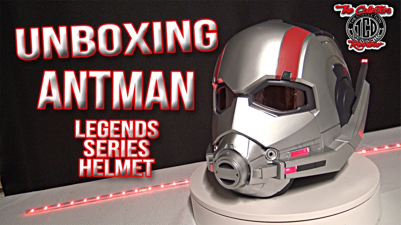 Unboxing Marvel Legends Ant-Man 1:1 Scale Wearable Helmet Review