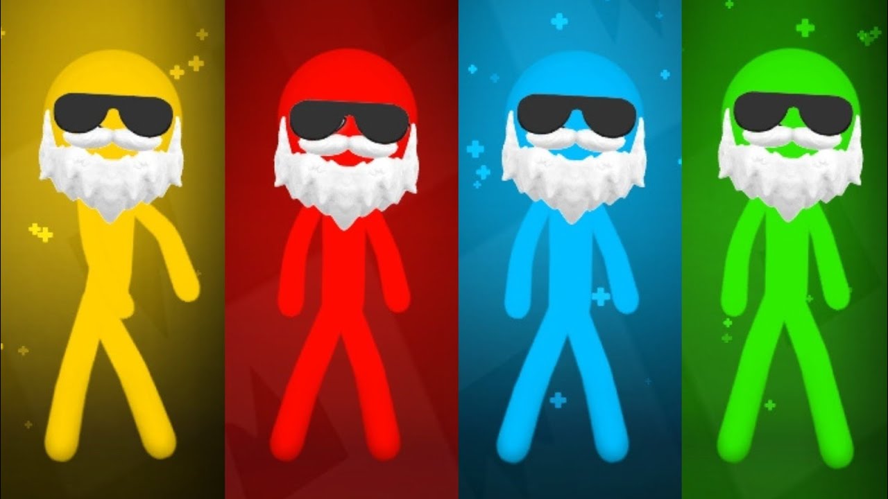The Stickman MINIGAMES Random Gameplay - Stickman Party 1 2 3 4 Player