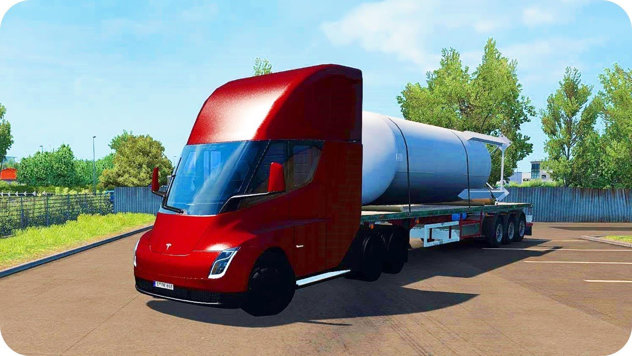 Tesla Semi Truck - ETS2[1.31][Euro Truck Simulator 2]