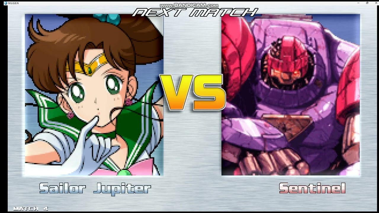 Sailor Jupiter Arcade Mode | Sailor Moon | M.U.G.E.N (Read Desc)
