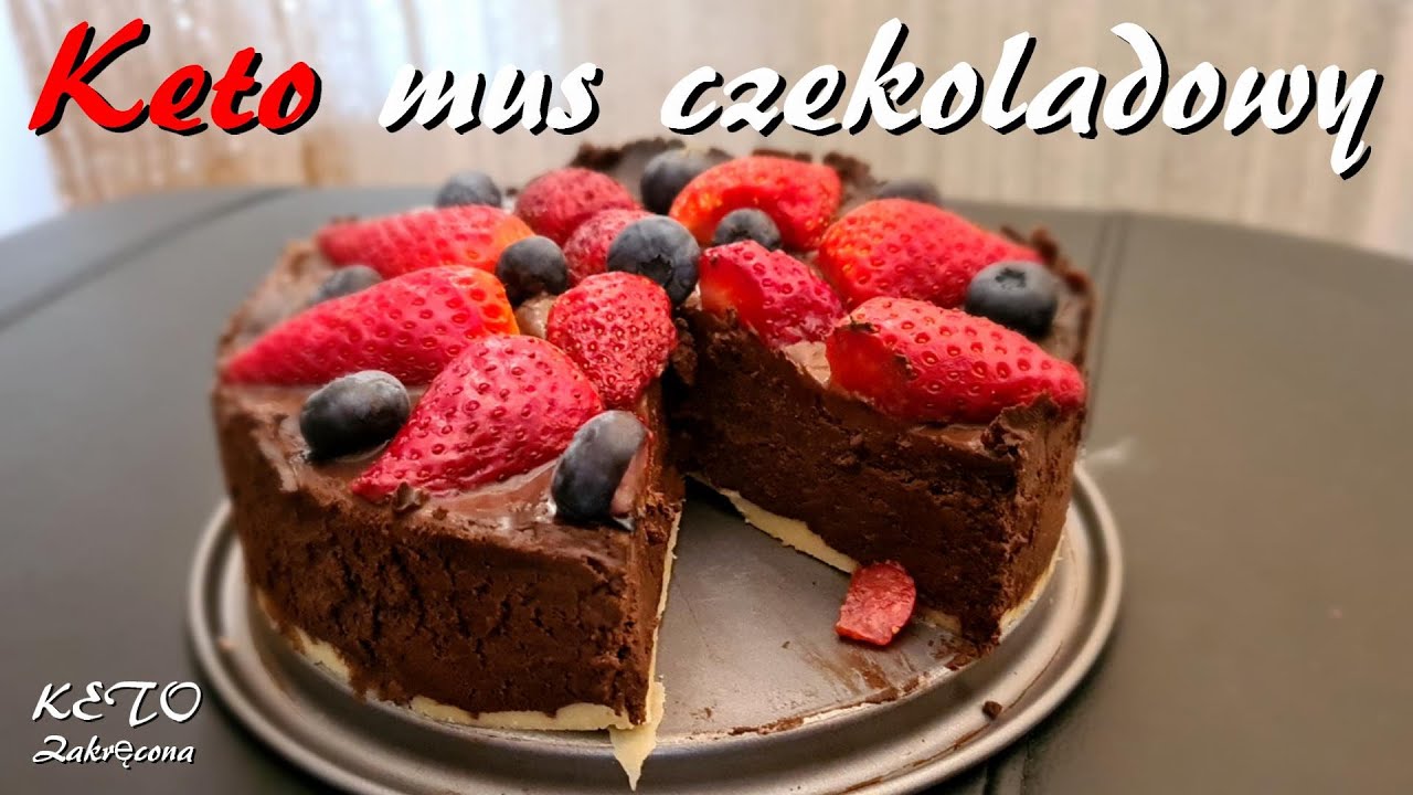 Keto mus czekoladowy