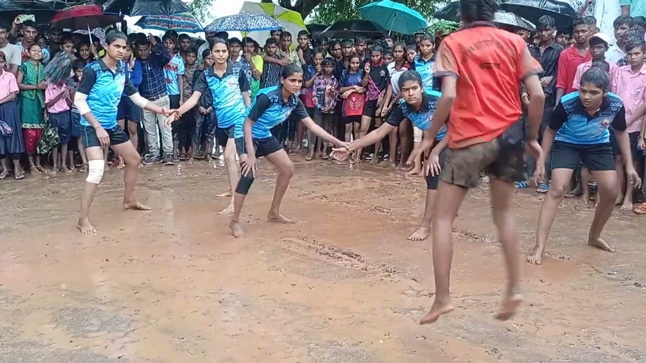 श्रीभुवन विरूद्ध अलंगुण सेमी फायनल सामना कबड्डी स्पर्धा २०२३