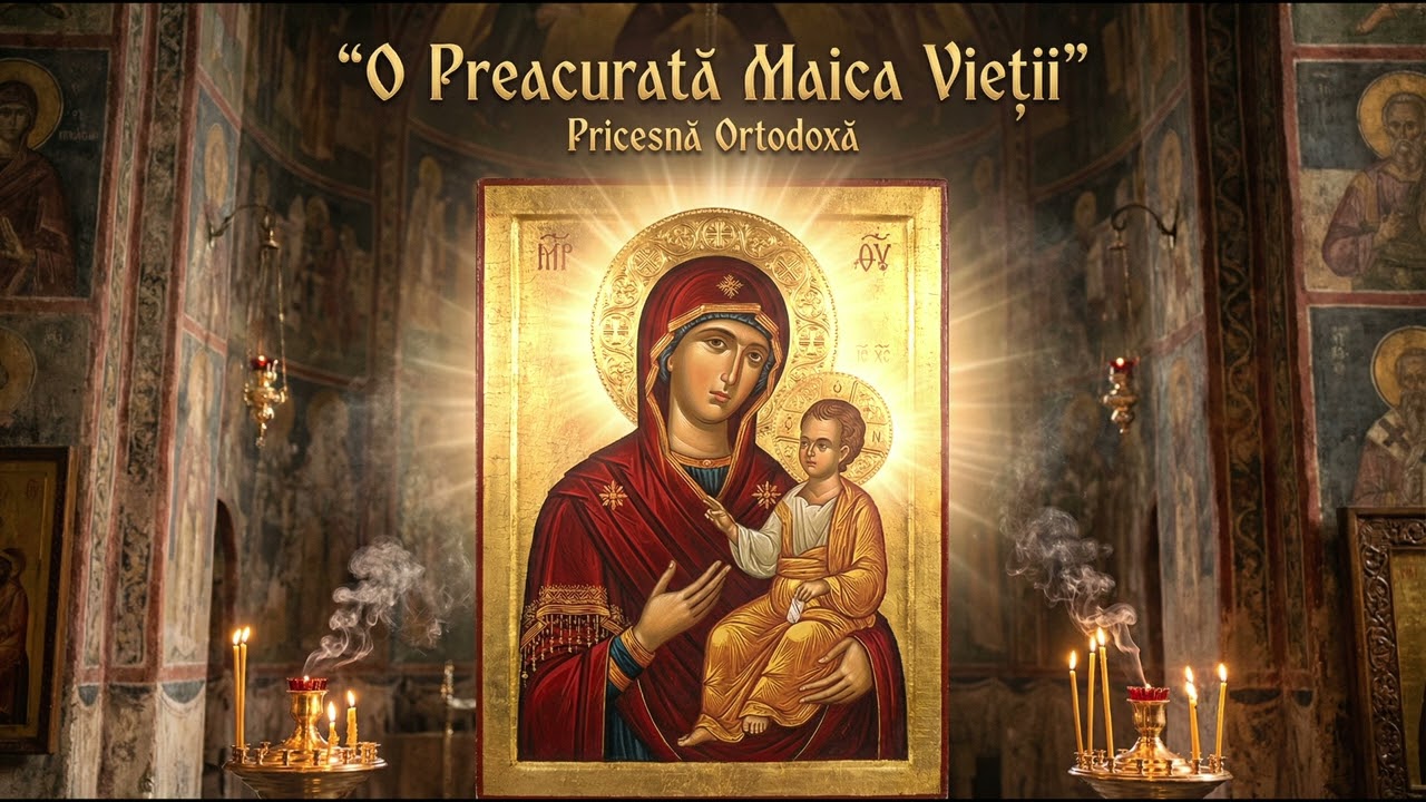 O Preacurată Maica Vieții 🙏 Pricesnă Ortodoxă către Maica Domnului (Rugăciune cu Har)